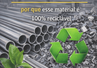 Sustentabilidade do aço inox: por que esse material é 100% reciclável